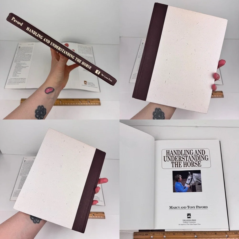 Vtg 2001 Handling and‎ Understanding the Horse Hardcover Book w Dust Jacket